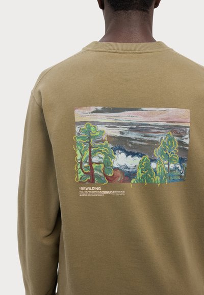 Holzweiler DUKE NATIONAL CREW - Mikina - green