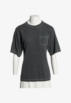 Brunello Cucinelli, T-shirt basique - anthracite
