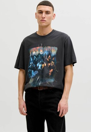 Jack & Jones JORBAND TEE CREW NECK  - T-shirt imprimé - phantom