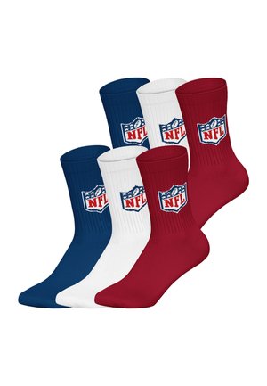 SHIELD CREW 6ER PACK - Socken - blu wht red