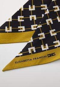 Elisabetta Franchi Eșarfă - nero/burro/curry