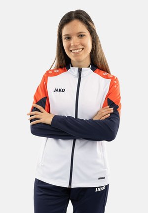JAKO, JAKO DYNAMIC TRAININGSJACKE DAMEN FUSSBALL - TEAMSPORT TEXTIL - JACKEN - Trainingsjacke - weiss