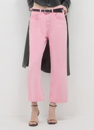 Jeans Straight Leg - rosa medio