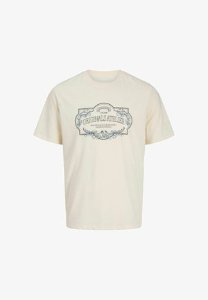 Jack & Jones, T-SHIRT T-SHIRT - T-shirt print - antique white