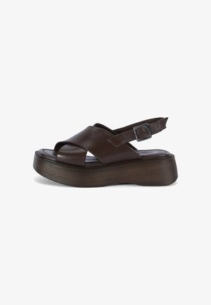Desa, DESA WOMAN SANDALS - Platform sandals - brown
