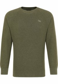 Lee Strickpullover - mottled green