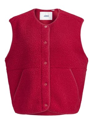 JJXX, JXVERA TEDDY VEST - Veste sans manches - scarlet sage