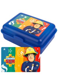 Fireman Sam FEUERWEHRMANN- BUTTER MIT TRENNWAND - Lunch box - blau