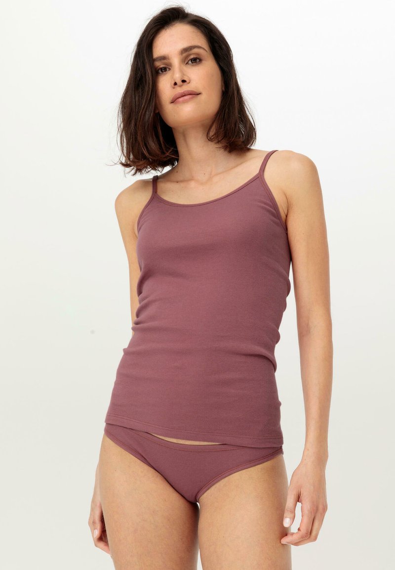 hessnatur LOW CUT IM 2ER-PACK  - Slip - winterrose