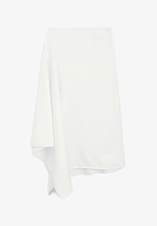 ASYMMETRIC MIDI - A-line skirt4