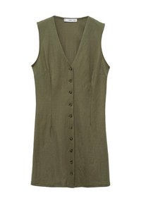 Mango Abito a camicia - khaki