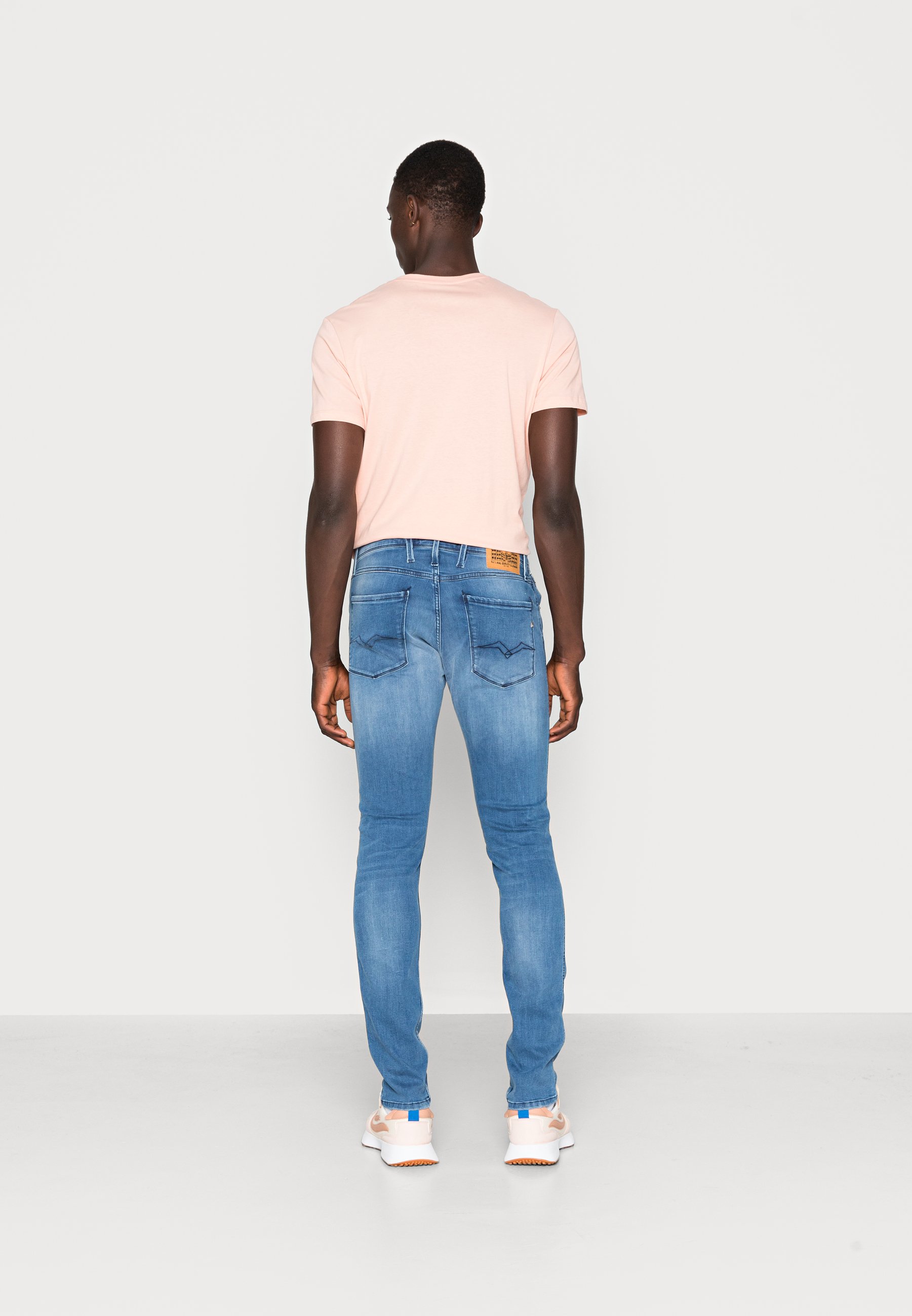 Replay ANBASS - Slim fit jeans - medium blue/blauw denim/bluedenim - Zalando .nl