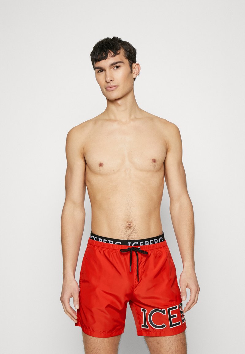 Iceberg MEDIUM BOARDSHORT Swimming shorts red Zalando.co.uk