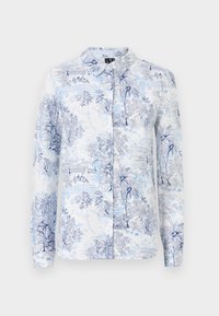 Vero Moda VMMARIA SLIM MIX - Camicia - medium blue denim/blu denim Vero Moda VMMARIA SLIM MIX - Camicia - medium blue denim/blu denim