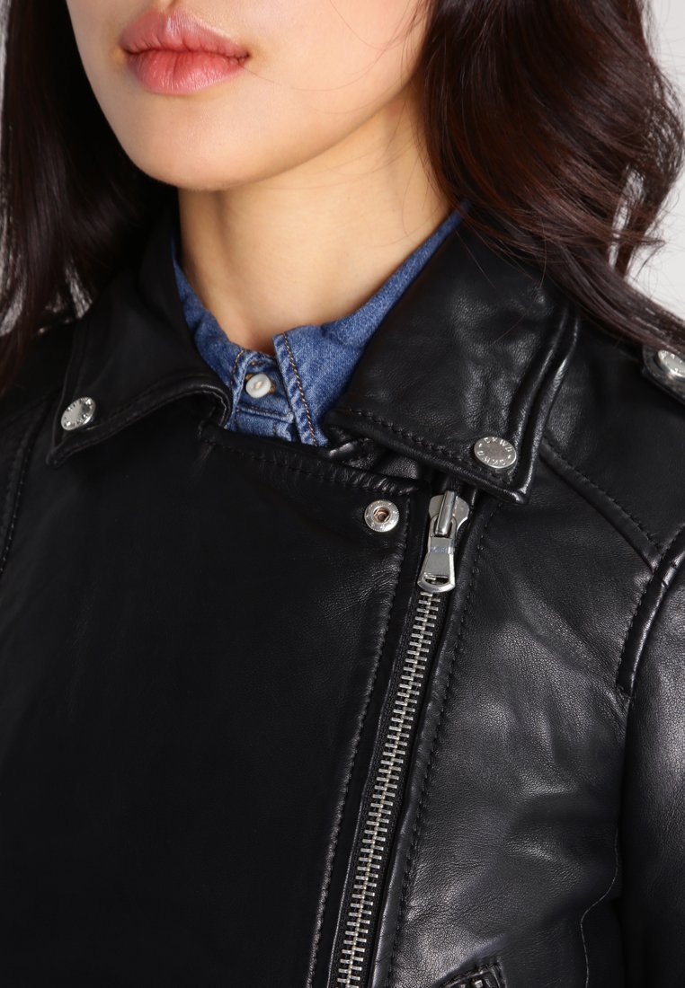 Oakwood YOKO Skinnjakke black Zalando.no Object OBJNETTIE L JACKET Skinnjakke black Zalando.no