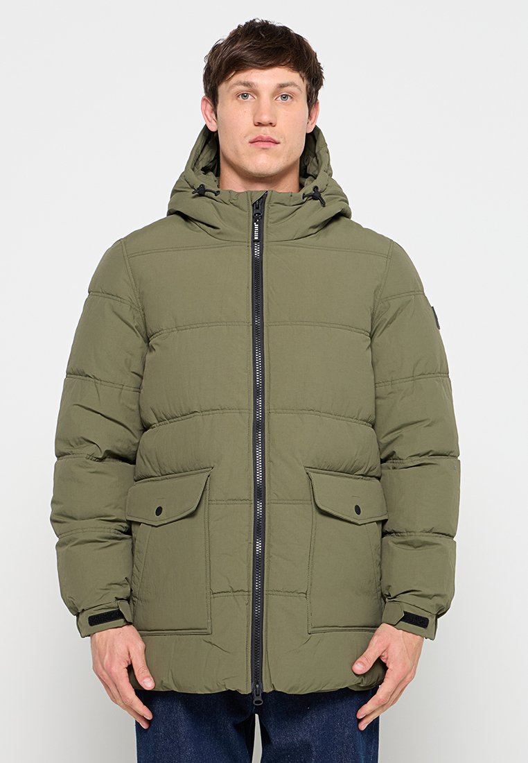 mustang Wintermantel groen