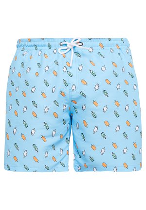 B T PATTERN - Bañador - light blue/ice