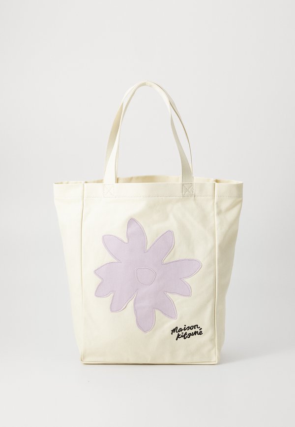 DAISY FLOWER TOTE - Tote bag - rich vanilla