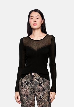 PULLOVER - Strickpullover - black
