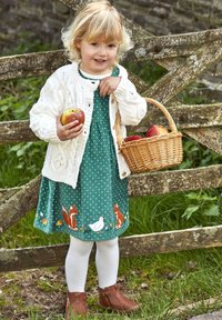 JoJo Maman Bébé COSY CABLE  - Vest - Cream