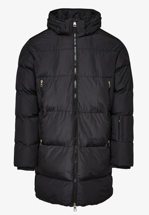 Glorious Gangsta MASSIMO LONG PUFFER JACKET - Vinterkåpe / -frakk - jet black