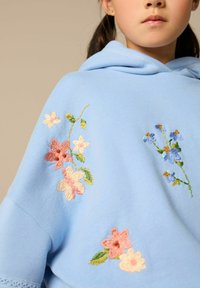 Next ELASTICATED  - Kapucni - blue floral print embroidered