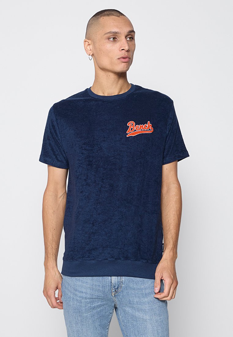 Bench T-shirt print donkerblauw