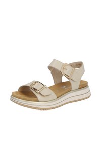 Remonte Sandales à plateforme - weiss