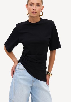 LOAVIES, EMPTY WITHOUT YOU - Camiseta estampada - black solid