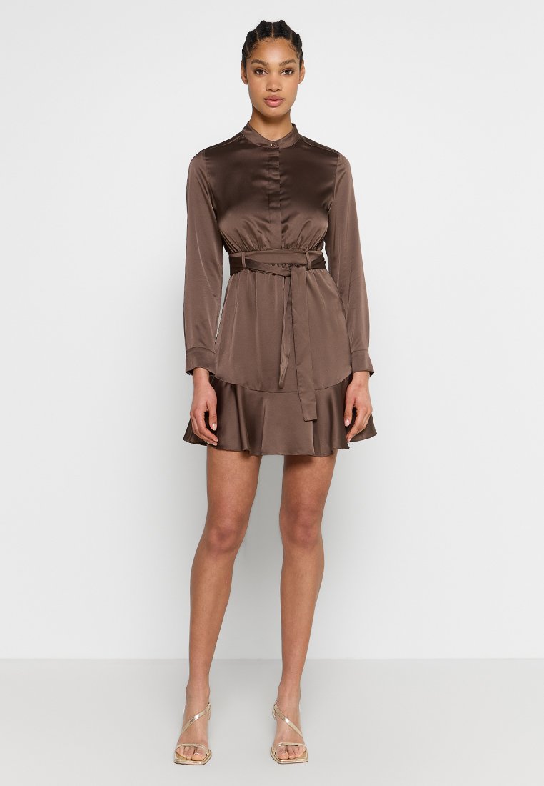 MARCIANO BY GUESS Blousejurk bruin MARCIANO BY GUESS Blousejurk bruin