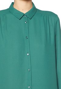 VILA Košilová halenka  - dark green