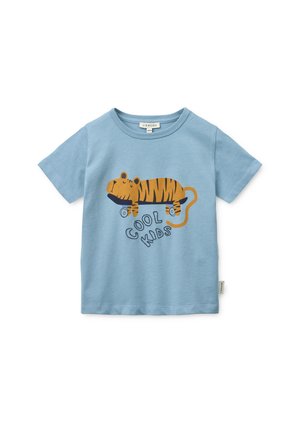 APIA UNISEX - Nyomott mintás póló - beach blue