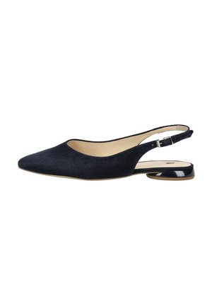 Slingback ballerina´s - blue