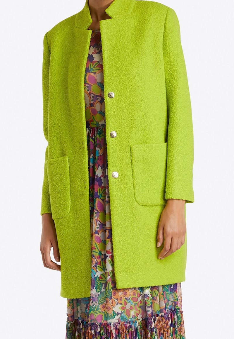 Rich & Royal Halflange jas - neon green
