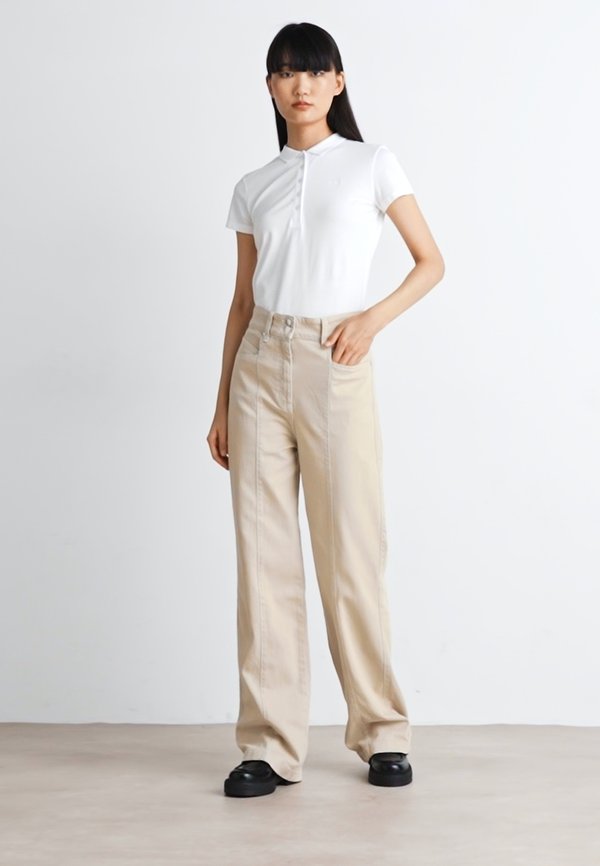 TOLALA - Straight leg jeans - open beige3