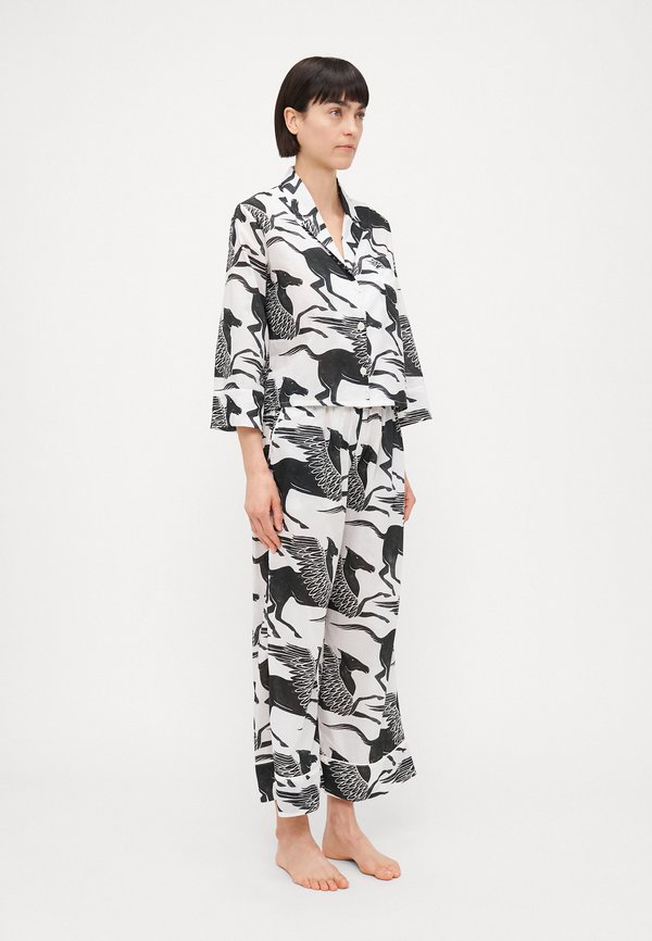 PEGASUS BOXY SHIRT WIDE LEG - Pyjama set3