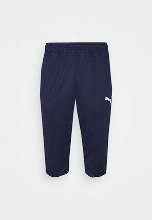 Puma TEAMLIGA TRAINING PANTS - 3/4 garuma sporta bikses - peacoat/white