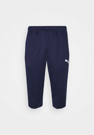 TEAMLIGA TRAINING PANTS - Pantalón 3/4 de deporte - peacoat/white