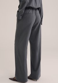 WE Fashion Pantalon classique - dark grey