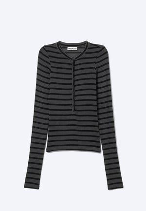 Weekday, T-shirt à manches longues - dark grey