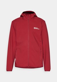 BORNBERG HOODY - Chaqueta softshell - deep ruby