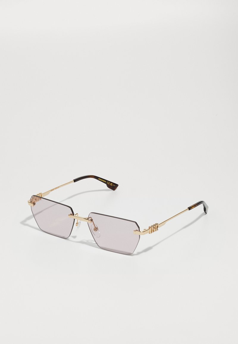 Dsquared2 UNISEX - Aurinkolasit - gold-coloured/pink
