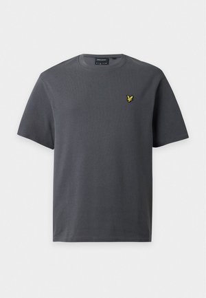 Lyle & Scott, HEAVYWEIGHT T-SHIRT - T-shirts basic - gunmetal