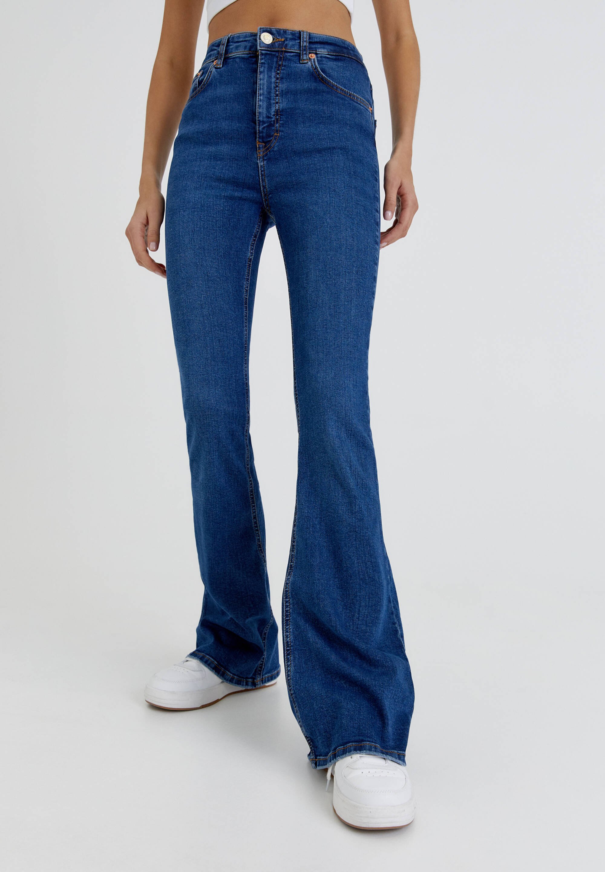 PULL\u0026BEAR Jeans a zampa - dark blue denim/blu scuro - Zalando.it