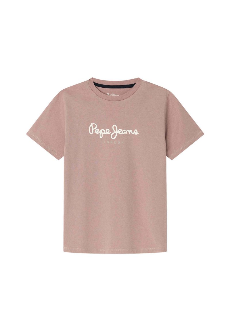 Pepe Jeans NEW ART - Marškinėliai su spaudiniu - dusty pink