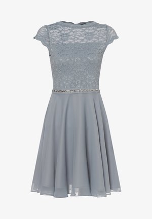 Swing, MIT GLITZERBAND - Cocktailkleid/festliches Kleid - blue dust