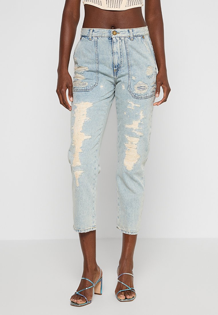 pinko Slim fit jeans blauw pinko Slim fit jeans blauw