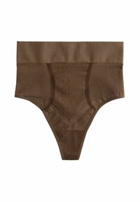 Next SEAMLESS FIRM TUMMY CONTROL HIGH WAISTED Tanga chocolate