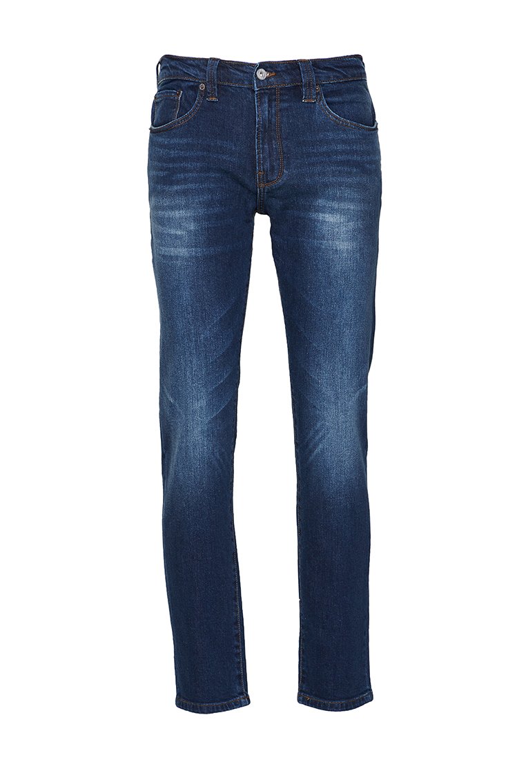 Schott Slim fit jeans donkerblauw Schott Slim fit jeans donkerblauw