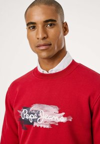 Pepe Jeans TREY CREW - Felpa - rugby red